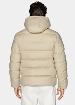 Light Brown Down Jacket 14 Light Brown Down Jacket -Suit Supply J933 105