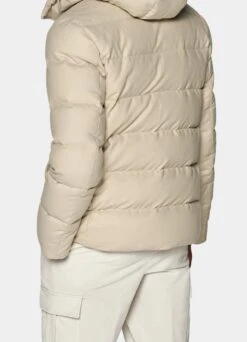 Light Brown Down Jacket 16 Light Brown Down Jacket -Suit Supply J933 107