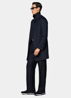 Navy Raincoat 12 Navy Raincoat -Suit Supply J937 104