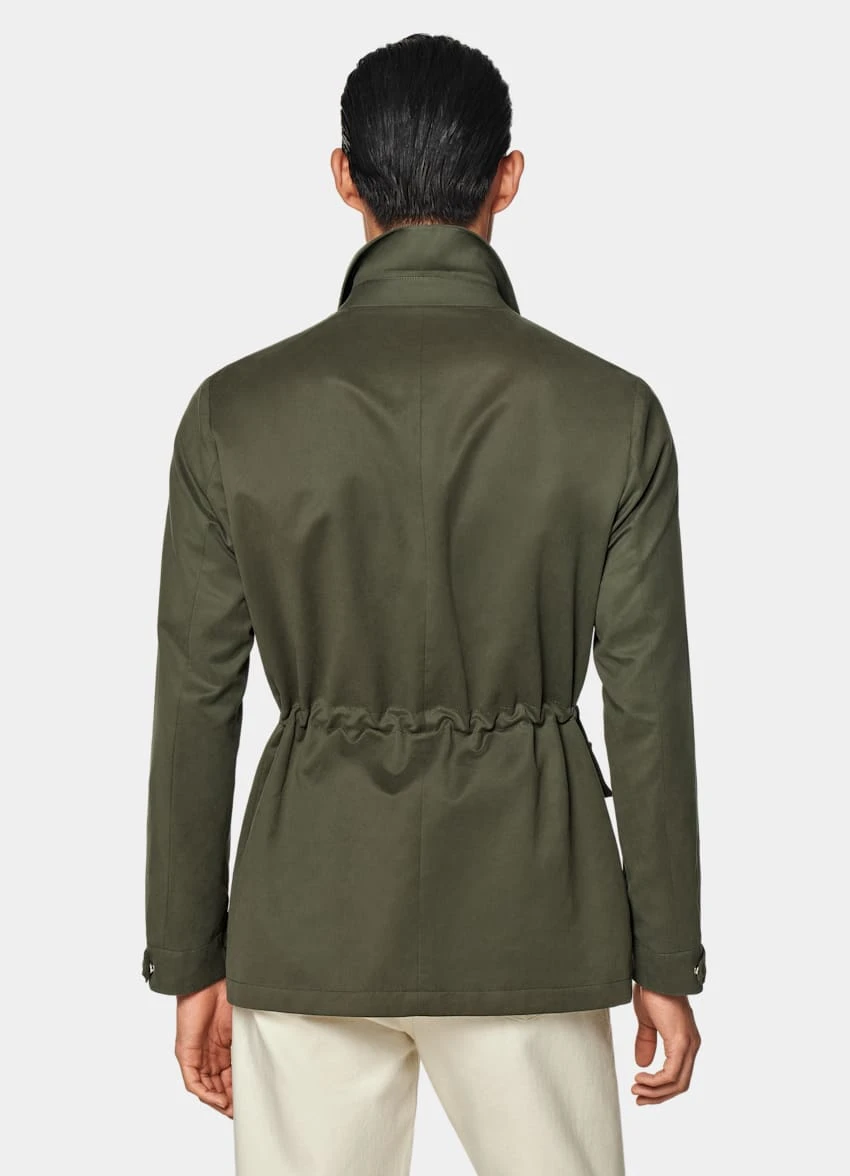 Dark Green Field Jacket 5 Dark Green Field Jacket - Image 5