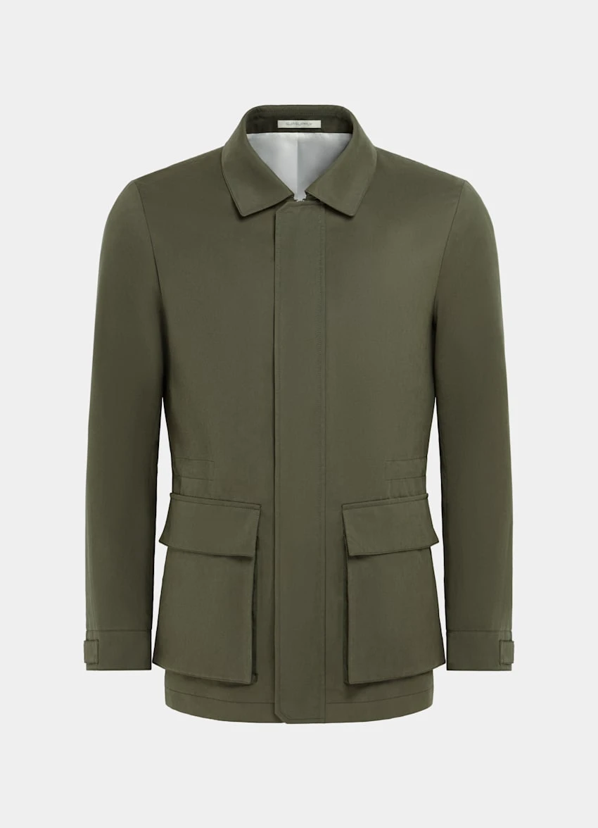 Dark Green Field Jacket 8 Dark Green Field Jacket - Image 8