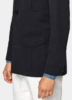 Navy Field Jacket -Suit Supply J940 103