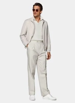 Sand Bomber Jacket 11 Sand Bomber Jacket -Suit Supply J945 104