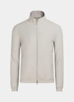 Sand Bomber Jacket 15 Sand Bomber Jacket -Suit Supply J945 25