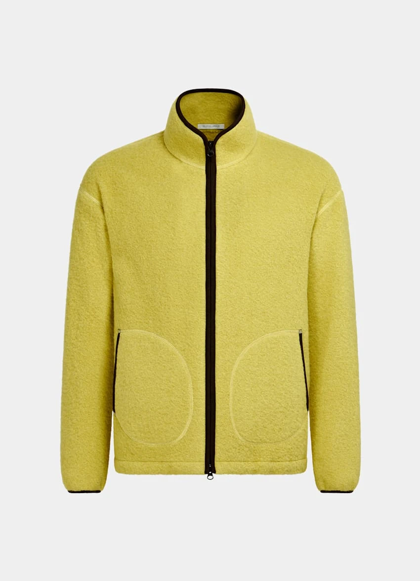 Yellow Hiking Jacket 8 Yellow Hiking Jacket - Image 8