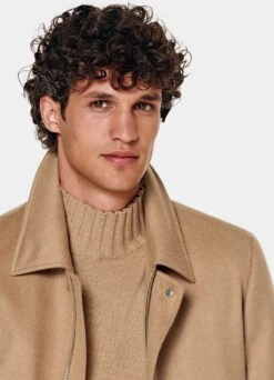 Mid Brown Down Field Jacket