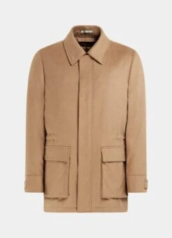 Mid Brown Down Field Jacket 14 Mid Brown Down Field Jacket -Suit Supply J950 25