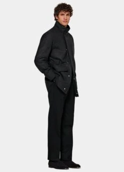 Dark Grey Padded Parka 12 Dark Grey Padded Parka -Suit Supply J951 104