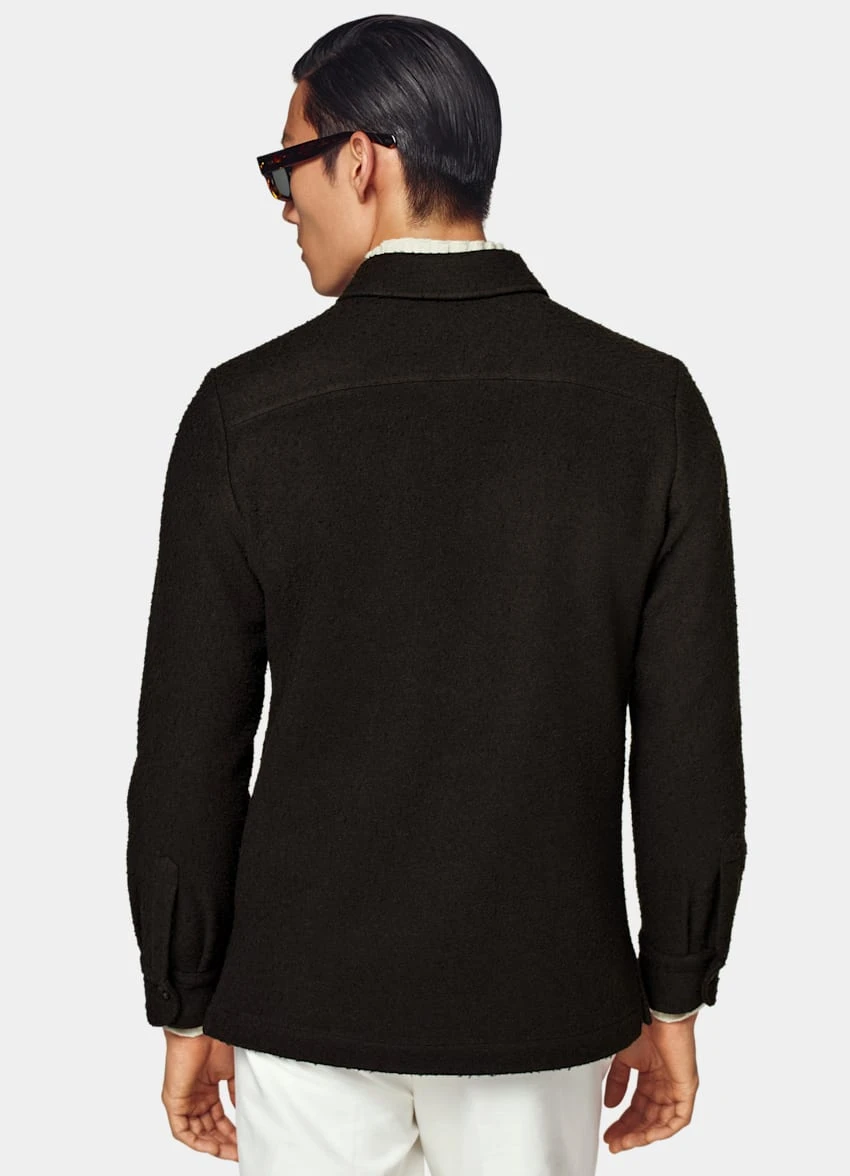 Dark Brown William Shirt-Jacket 5 Dark Brown William Shirt-Jacket - Image 5