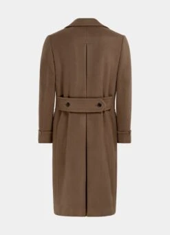 Mid Brown Polo Coat 17 Mid Brown Polo Coat -Suit Supply J961 26