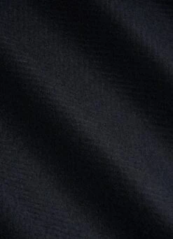 Navy Herringbone Belted Overcoat -Suit Supply J963 23