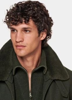 Dark Green Bomber Jacket