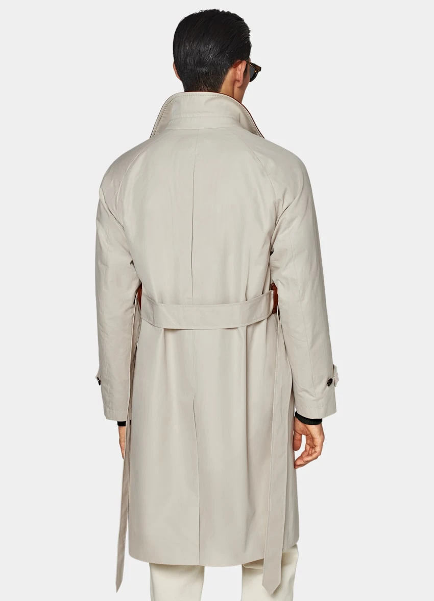 Sand Belted Trench Coat 5 Sand Belted Trench Coat - Image 5