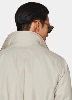 Sand Belted Trench Coat 15 Sand Belted Trench Coat -Suit Supply J976 106