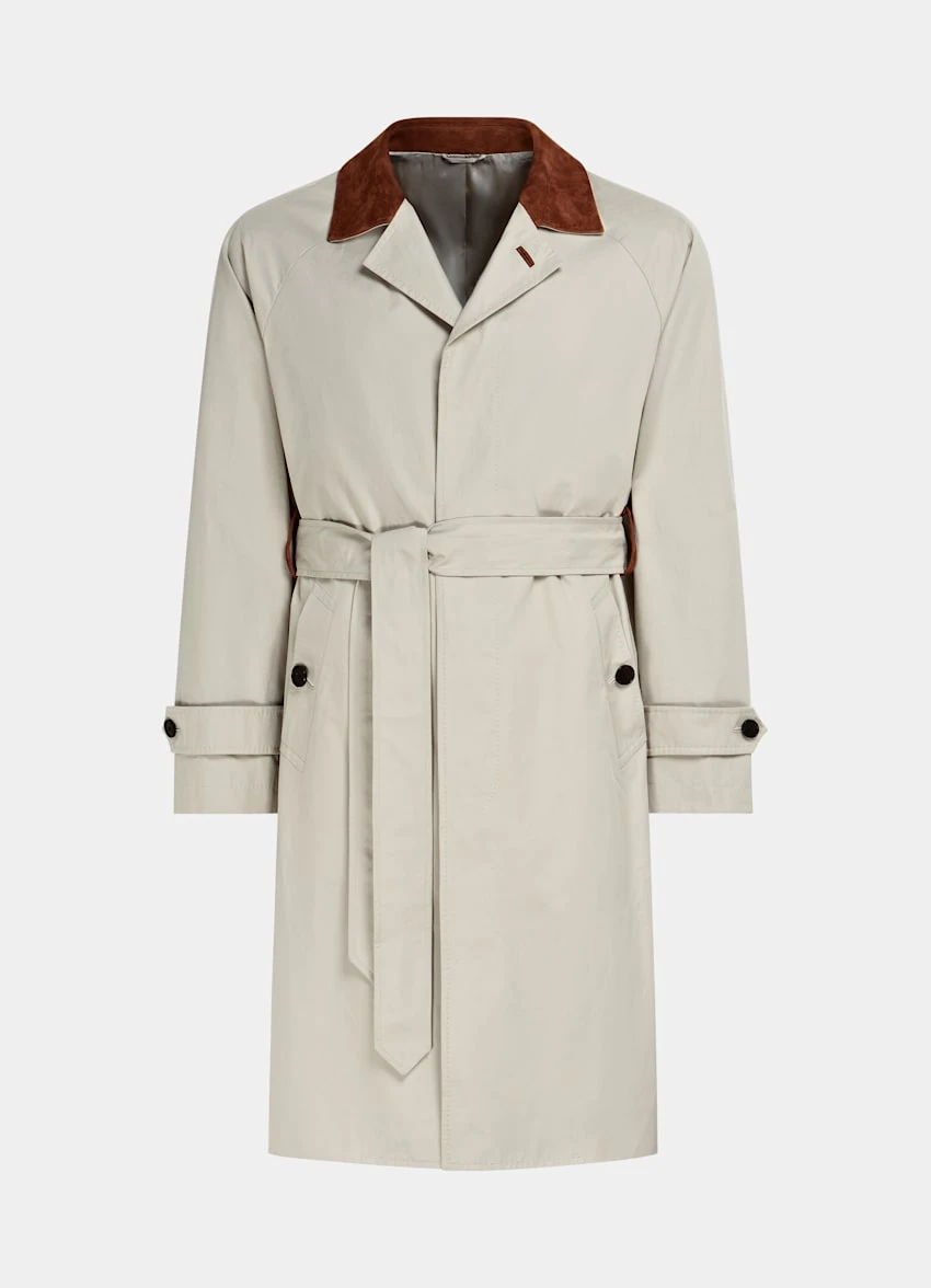 Sand Belted Trench Coat 10 Sand Belted Trench Coat - Image 10