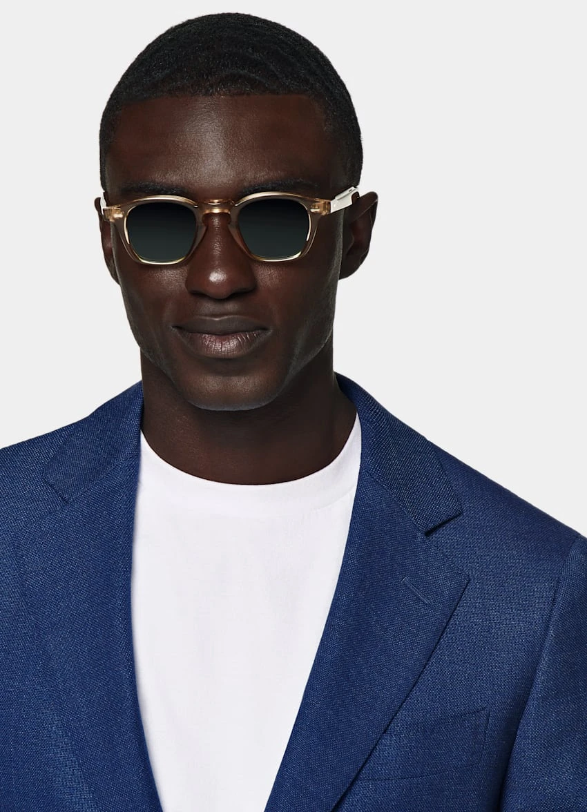 Mid Blue Perennial Havana Suit 1 Mid Blue Perennial Havana Suit