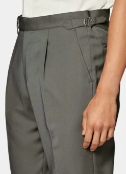 Mid Green Perennial Havana Suit 20 Mid Green Perennial Havana Suit -Suit Supply P6374 107