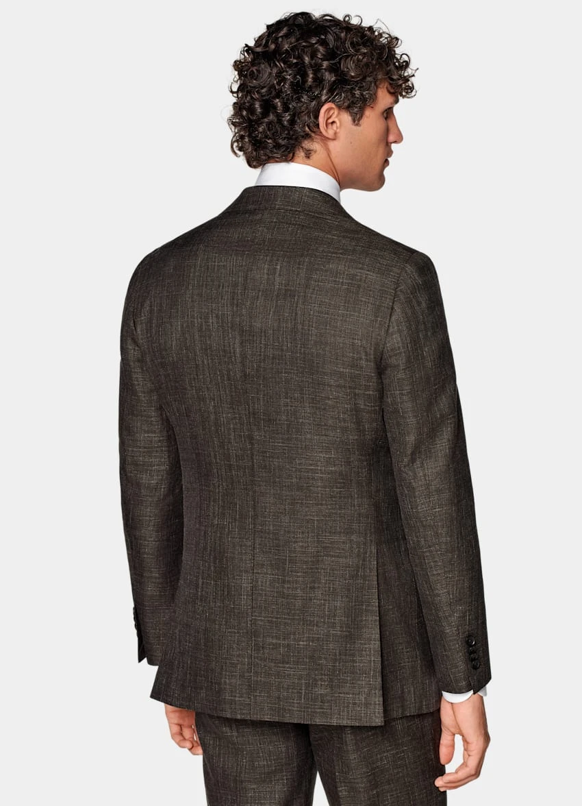 Dark Brown Three-Piece Havana Suit 6 Dark Brown Three-Piece Havana Suit - Image 6