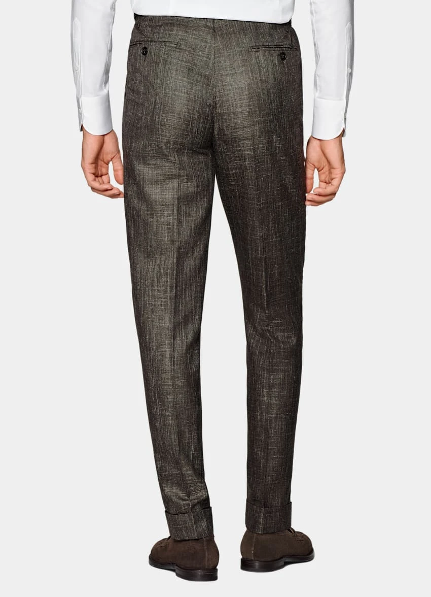 Dark Brown Three-Piece Havana Suit 9 Dark Brown Three-Piece Havana Suit - Image 9