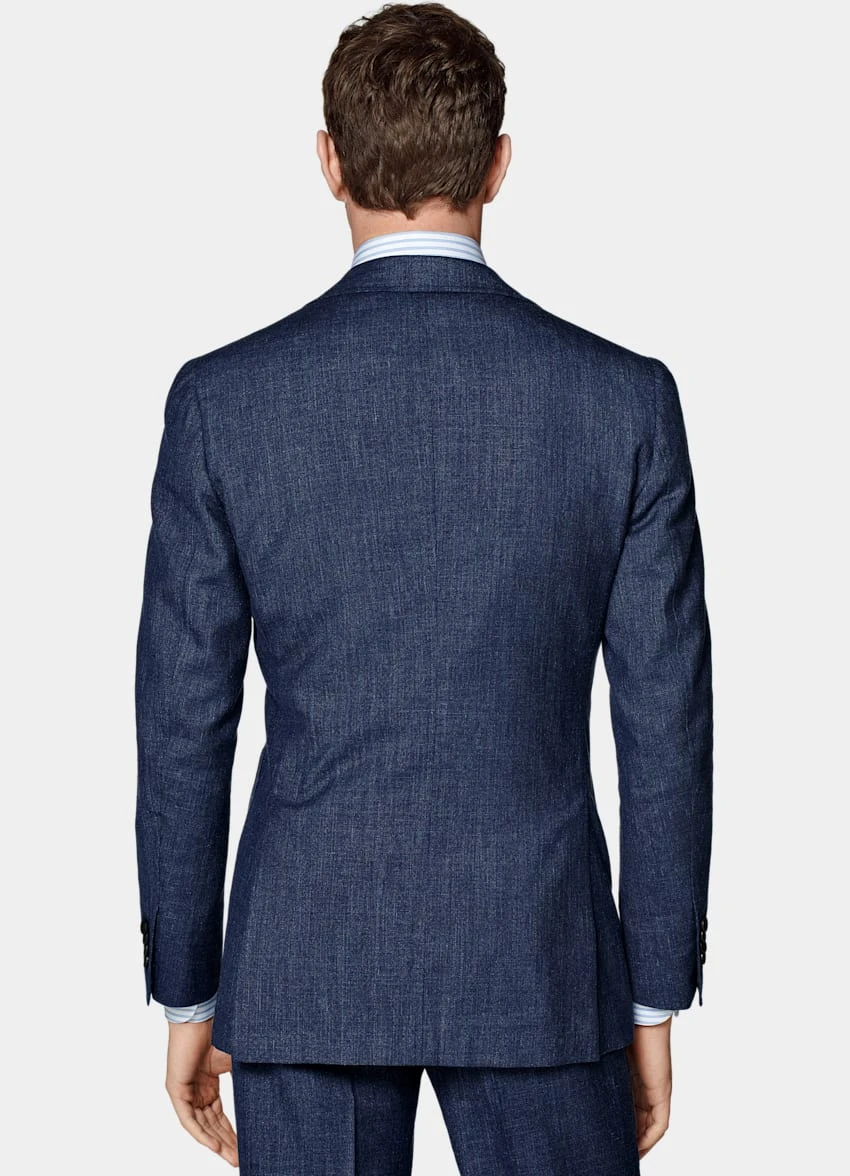 Mid Blue Three-Piece Havana Suit 6 Mid Blue Three-Piece Havana Suit - Image 6