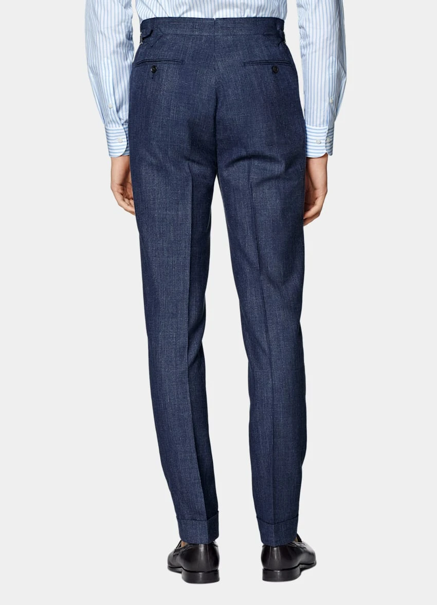 Mid Blue Three-Piece Havana Suit 10 Mid Blue Three-Piece Havana Suit - Image 10