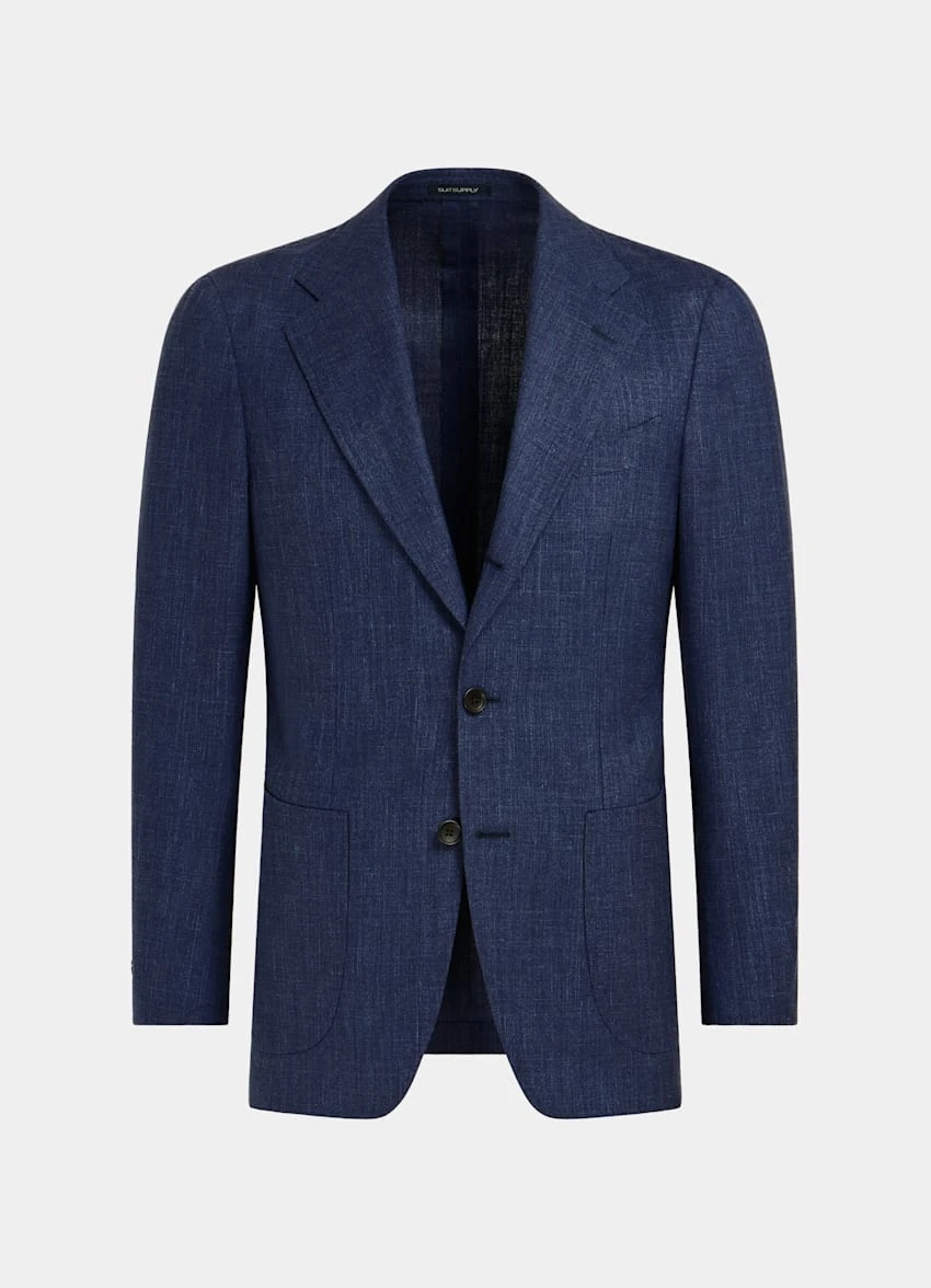 Mid Blue Three-Piece Havana Suit 12 Mid Blue Three-Piece Havana Suit - Image 12