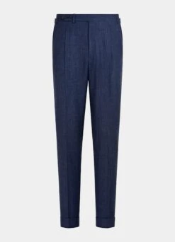 Mid Blue Three-Piece Havana Suit 25 Mid Blue Three-Piece Havana Suit -Suit Supply P6406 28