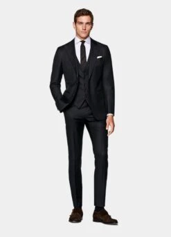 Navy Three-Piece Havana Suit 17 Navy Three-Piece Havana Suit -Suit Supply P6438 104