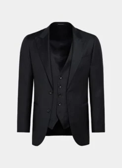 Navy Three-Piece Havana Suit 24 Navy Three-Piece Havana Suit -Suit Supply P6438 25