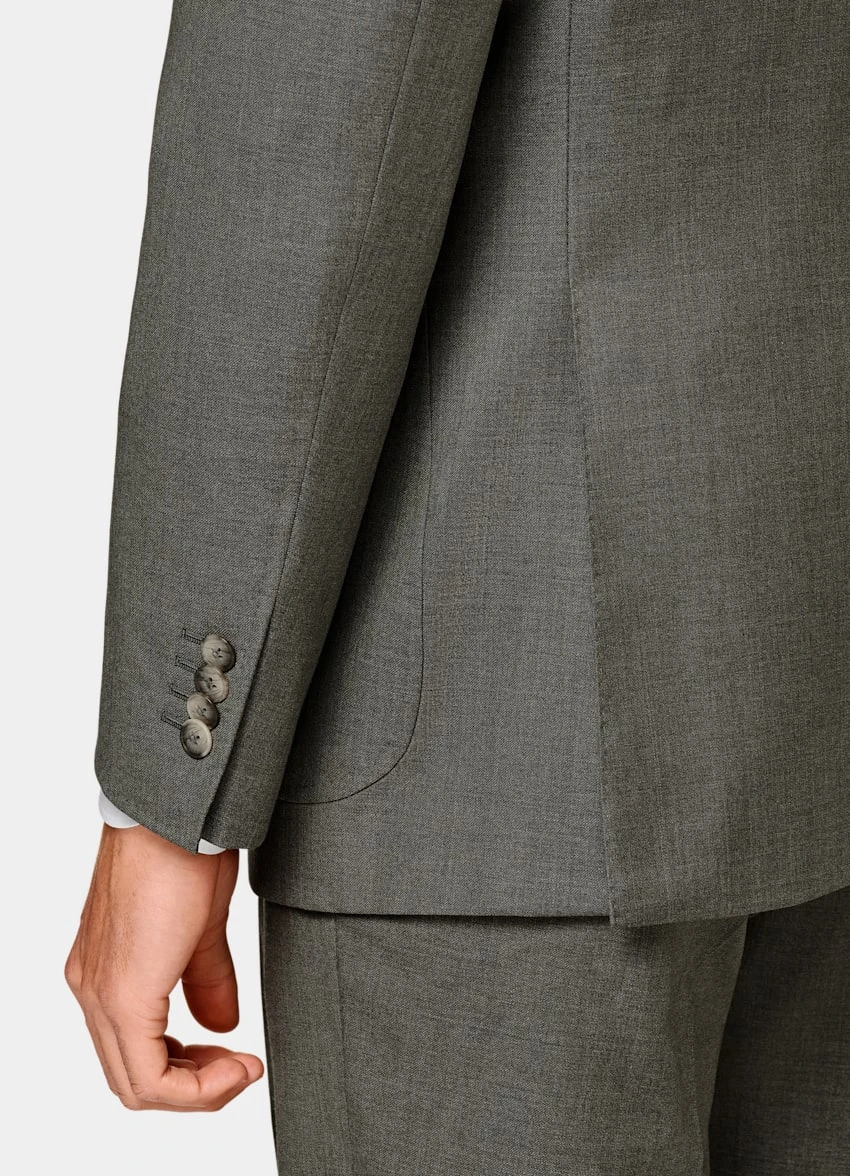 Dark Green Three-Piece Havana Suit 4 Dark Green Three-Piece Havana Suit - Image 4