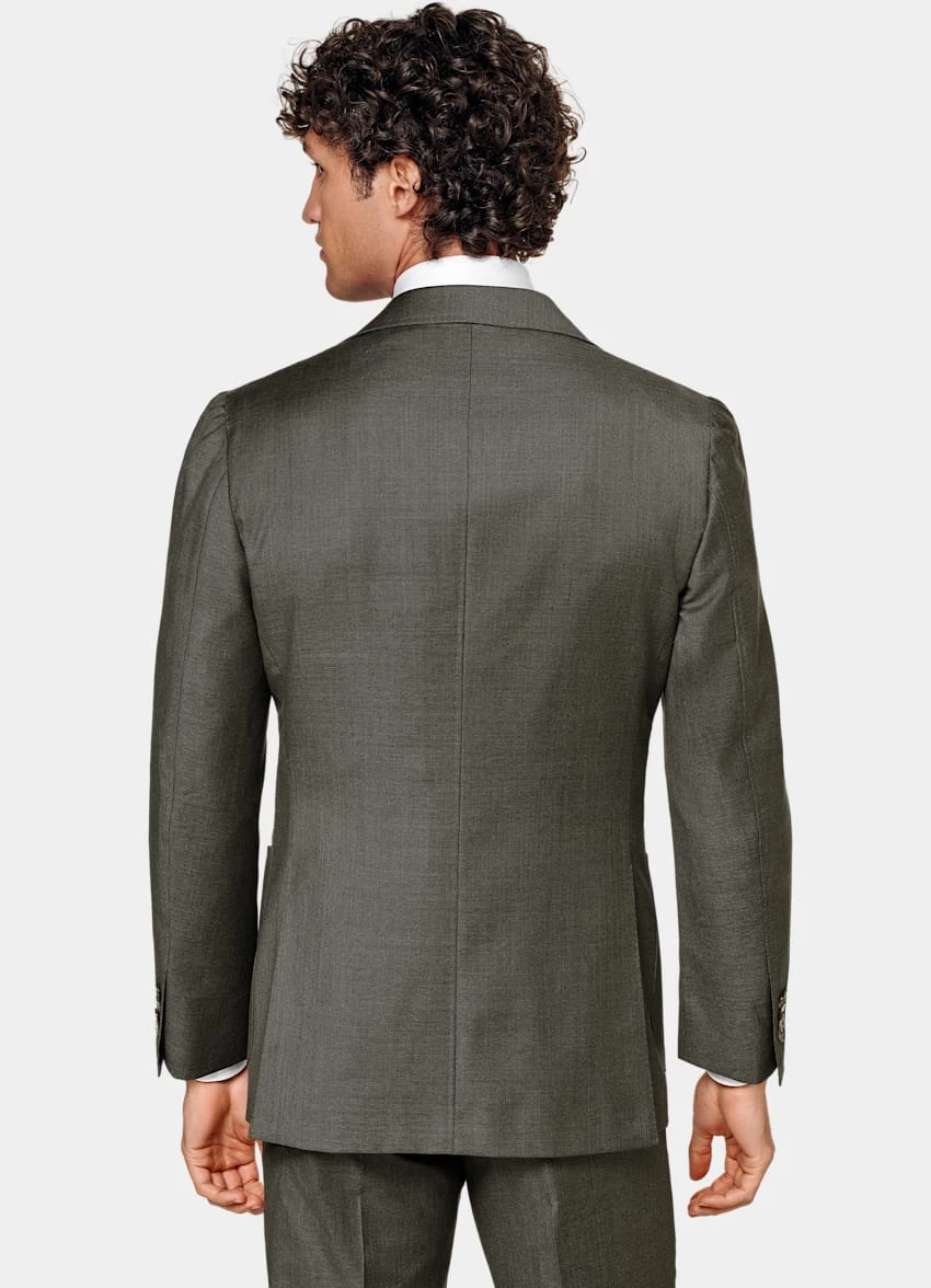 Dark Green Three-Piece Havana Suit 6 Dark Green Three-Piece Havana Suit - Image 6