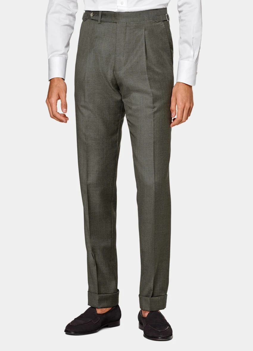 Dark Green Three-Piece Havana Suit 8 Dark Green Three-Piece Havana Suit - Image 8