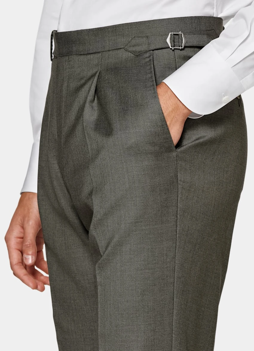 Dark Green Three-Piece Havana Suit 9 Dark Green Three-Piece Havana Suit - Image 9