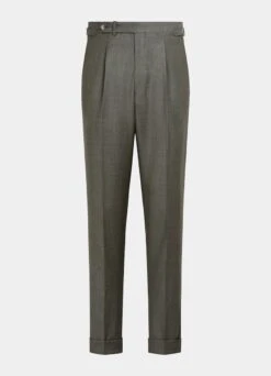 Dark Green Three-Piece Havana Suit 25 Dark Green Three-Piece Havana Suit -Suit Supply P6439 28