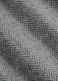 Mid Grey Herringbone Three-Piece Havana Suit 23 Mid Grey Herringbone Three-Piece Havana Suit -Suit Supply P6517 23