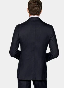 Navy Herringbone Havana Suit 17 Navy Herringbone Havana Suit -Suit Supply P6535 125