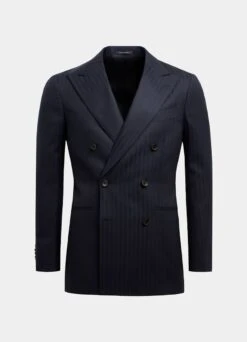 Navy Herringbone Havana Suit 22 Navy Herringbone Havana Suit -Suit Supply P6535 25