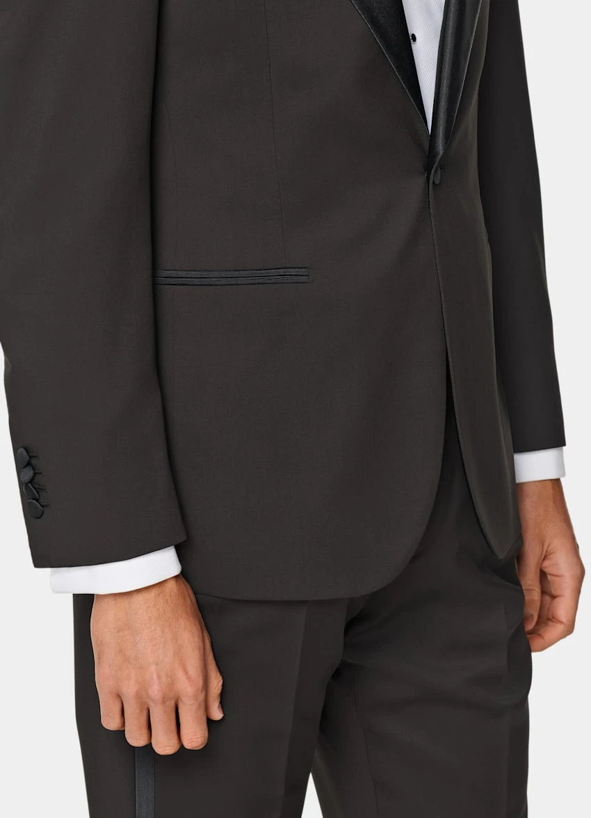Dark Brown Lazio Tuxedo 4 Dark Brown Lazio Tuxedo - Image 4