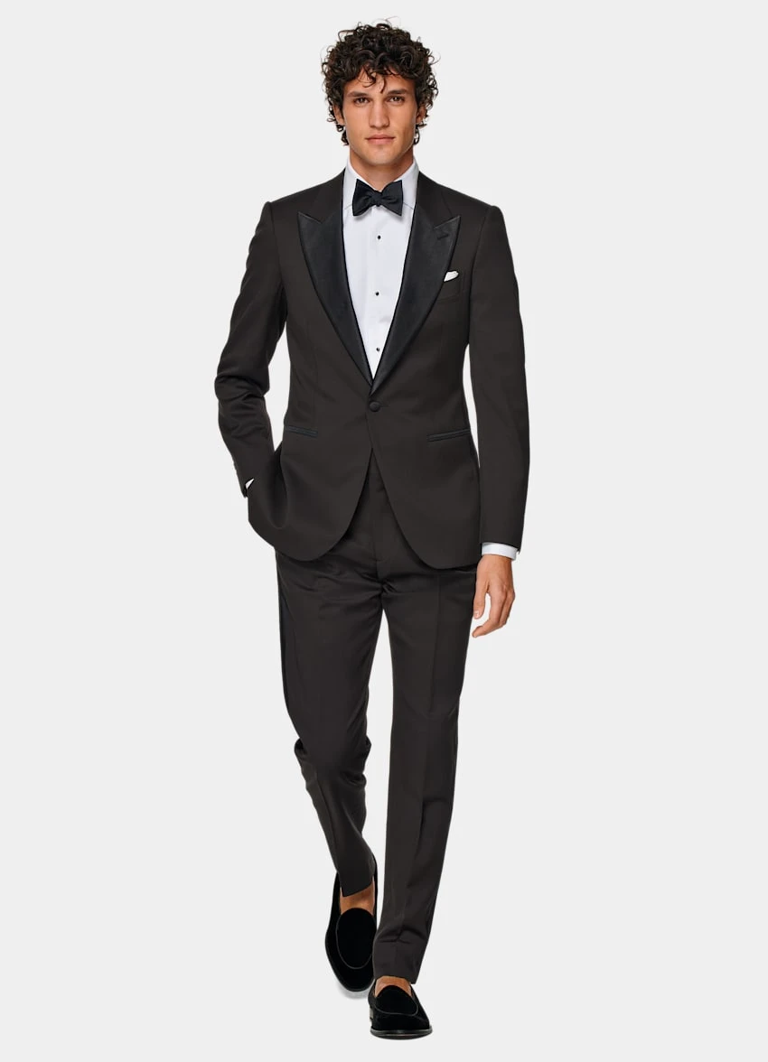 Dark Brown Lazio Tuxedo 5 Dark Brown Lazio Tuxedo - Image 5