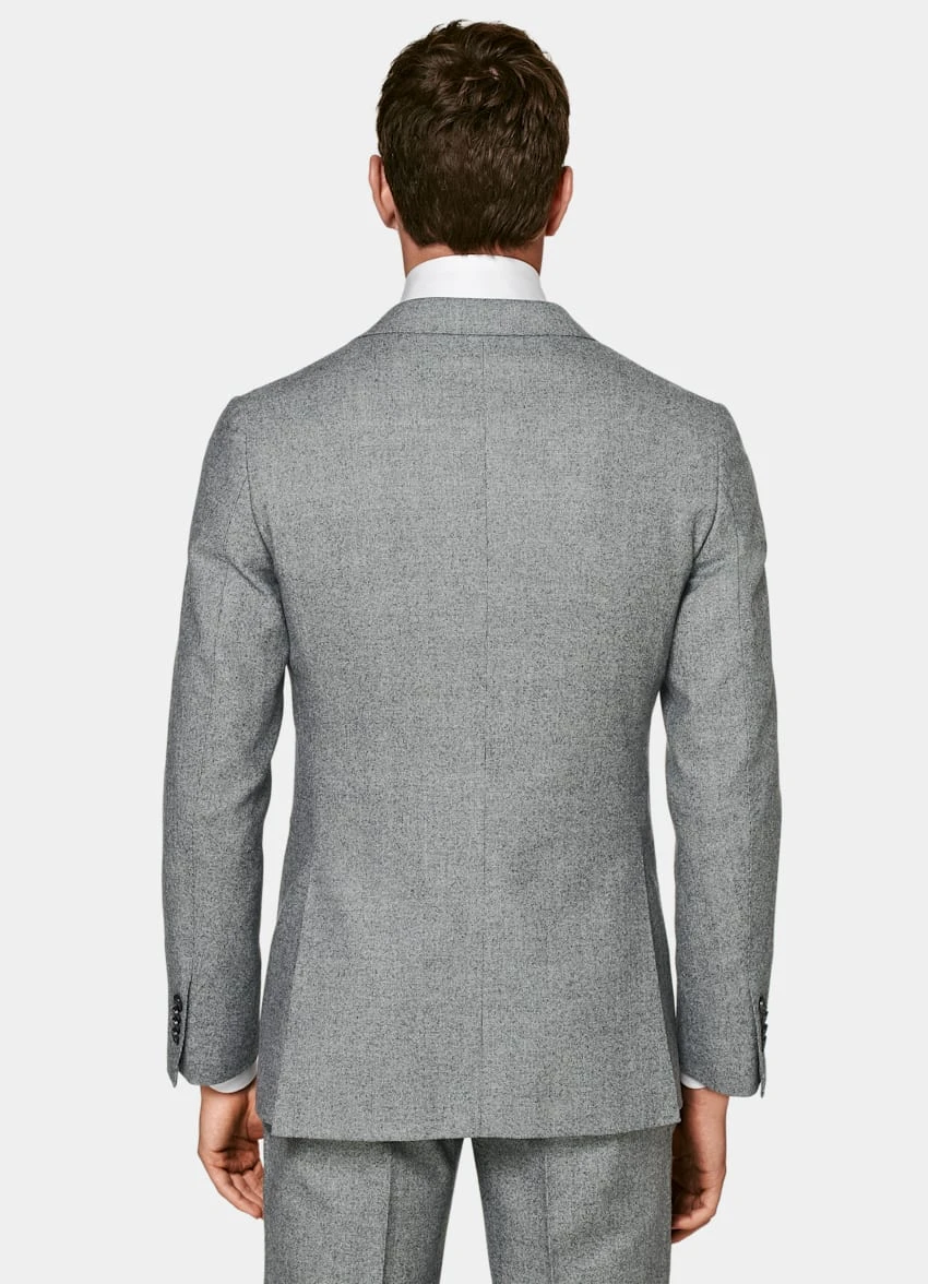 Mid Grey Houndstooth Three-Piece Havana Suit 6 Mid Grey Houndstooth Three-Piece Havana Suit - Image 6