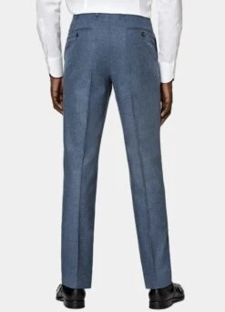 Mid Blue Three-Piece Lazio Suit -Suit Supply P6586 109