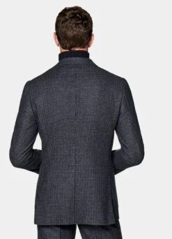 Dark Grey Checked Havana Suit -Suit Supply P6592 104