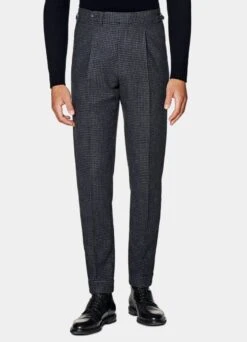 Dark Grey Checked Havana Suit -Suit Supply P6592 105
