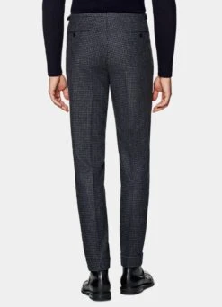 Dark Grey Checked Havana Suit -Suit Supply P6592 107