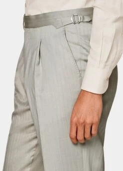 Sand Herringbone Havana Suit 20 Sand Herringbone Havana Suit -Suit Supply P6650 107