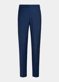 Mid Blue Herringbone Perennial Havana Suit 25 Mid Blue Herringbone Perennial Havana Suit -Suit Supply P6652 28