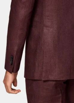 Burgundy Havana Suit 16 Burgundy Havana Suit -Suit Supply P6681 103