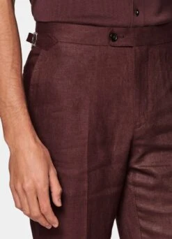 Burgundy Havana Suit 20 Burgundy Havana Suit -Suit Supply P6681 107