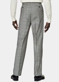 Mid Grey Checked Roma Suit 19 Mid Grey Checked Roma Suit -Suit Supply P6724 108