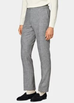 Light Grey Checked Havana Suit 19 Light Grey Checked Havana Suit -Suit Supply P6725 106